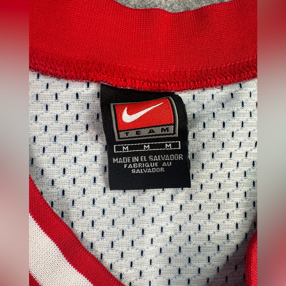 Vintage Nike Men’s M Houston Rockets NBA 1995 Throwback Jersey Blank - Picture 4 of 6